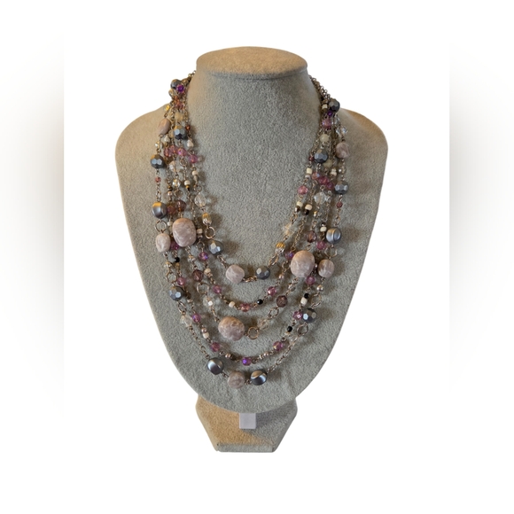 Lia Sophia Jewelry - Lia Sophia Multi-Strand Necklace Statement Necklace